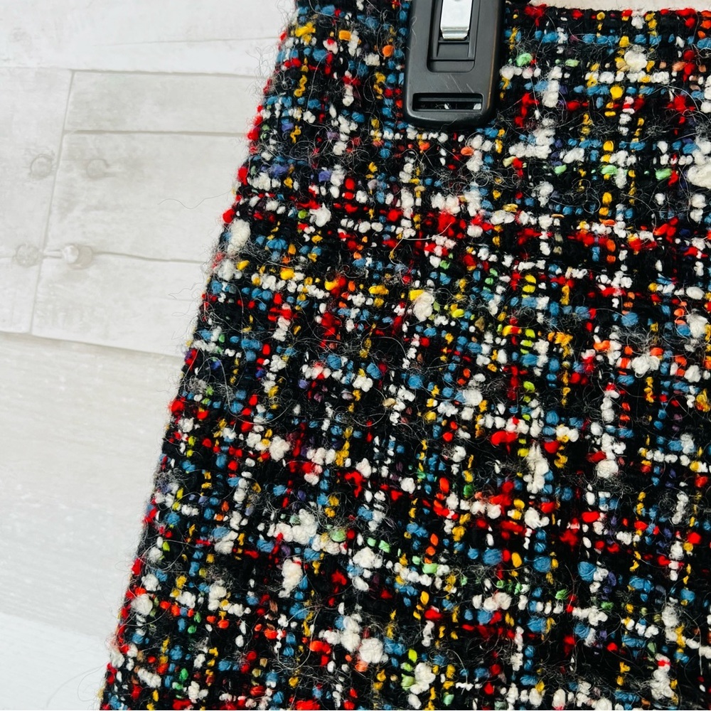 Magaschoni Multicolor Tweed Skirt